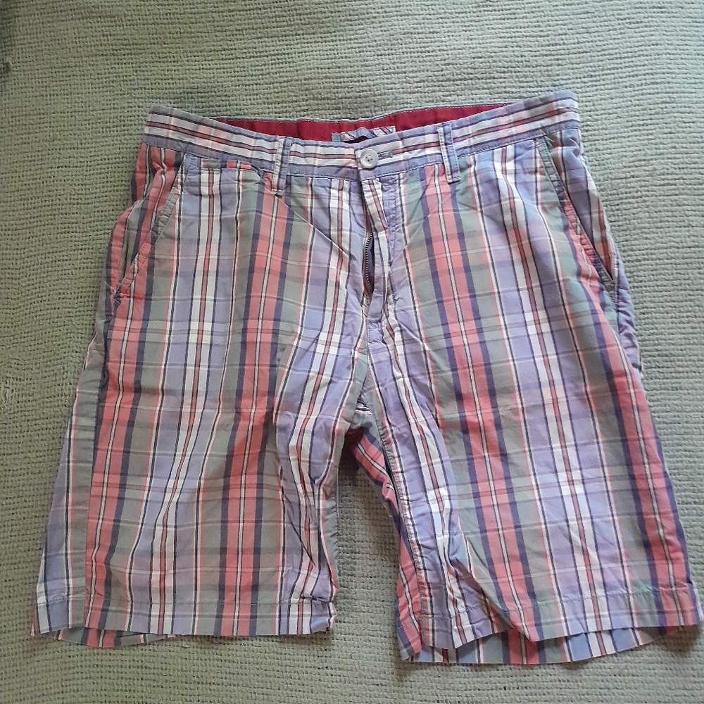 Men's Plaid Bermuda Shorts by Weatherproof